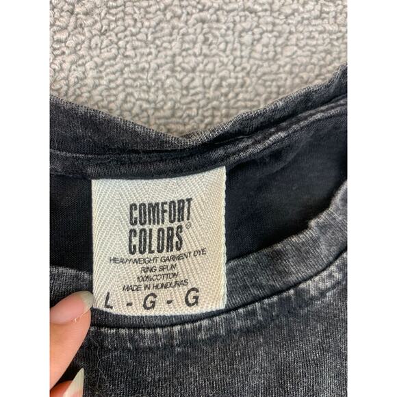 Comfort Colors Men's Large Faded‎ Black Harry Potter Breaking Bad Graphic Tee - Picture 3 of 8